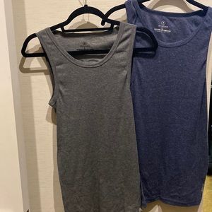Volcom ribbed mens tanks